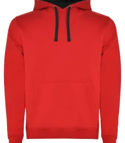 URBAN - Trui met kap - Rood