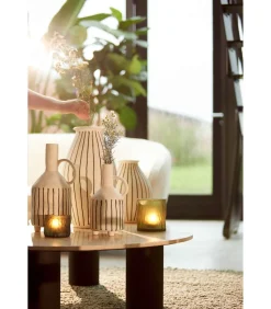 Vaas Diphu - Wit - Ø23x29cm