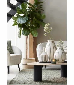 Vaas Diphu - Wit - Ø23.5x43cm