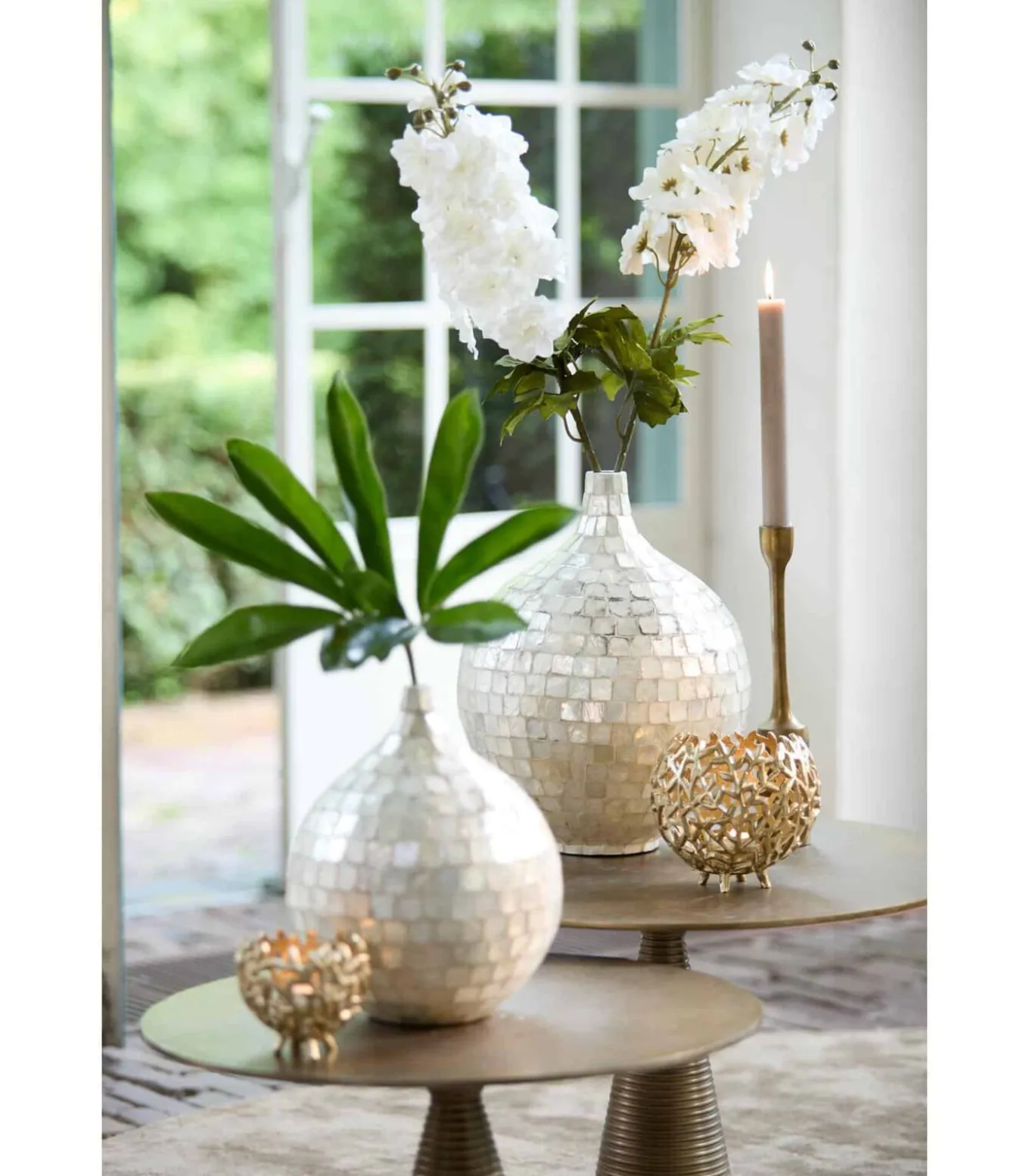 Vaas Elorza - Crème - Ø28cm