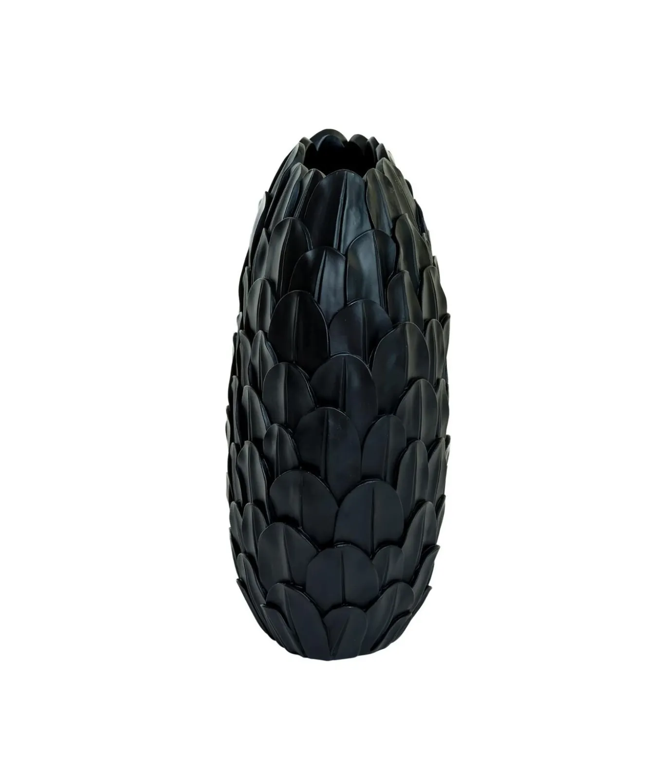 Vaas Feder - Zwart - 28.5x19x40cm