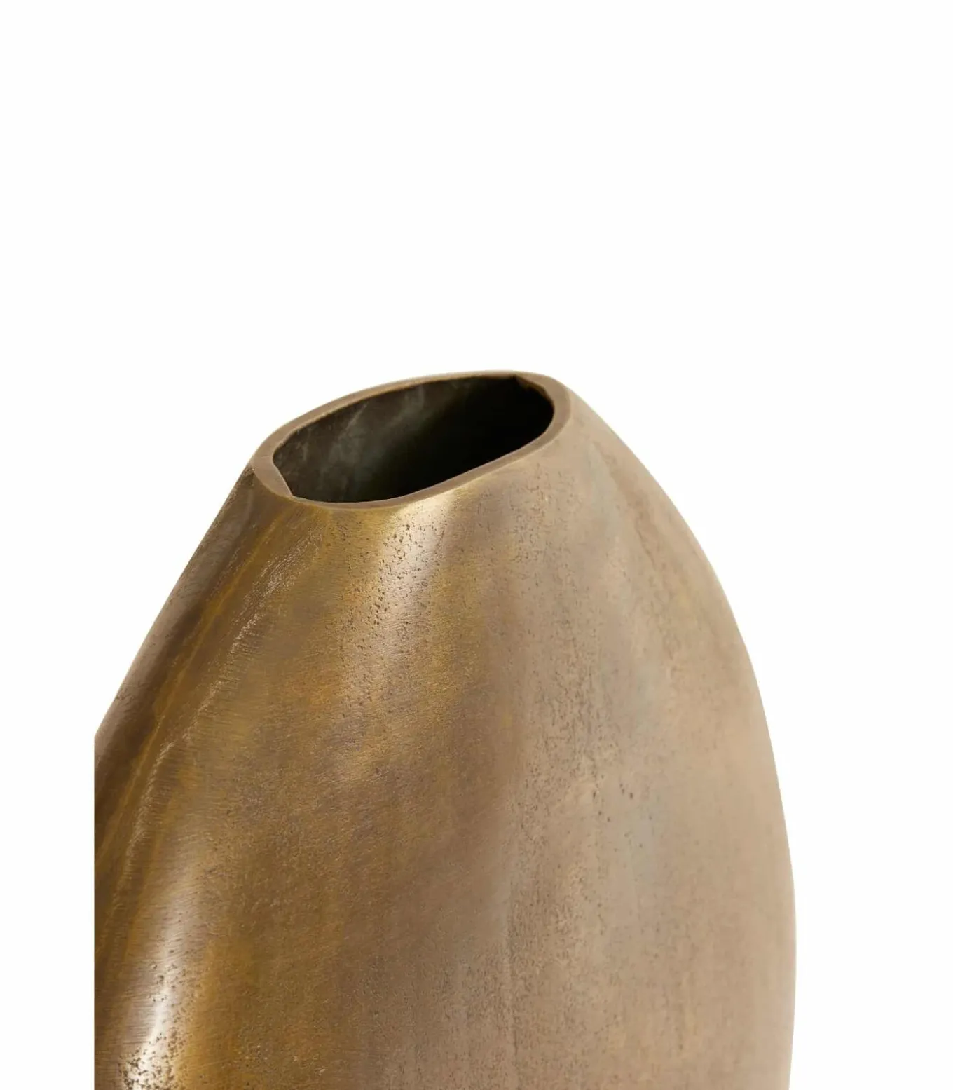 Vaas Positano - Brons - 42x7x42cm