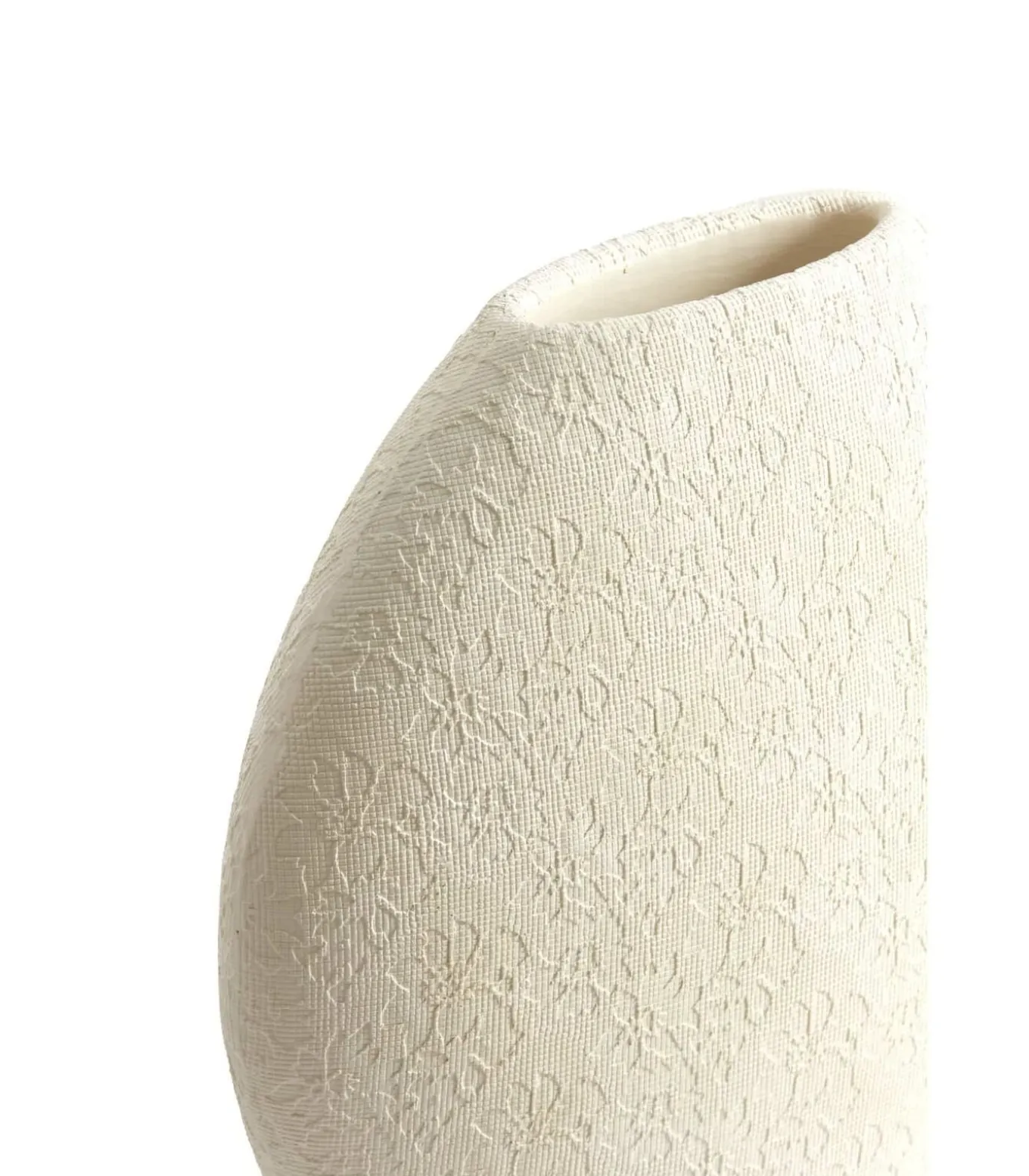 Vaas Renda - Wit - 29.5x10x30cm