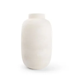 Vaas 20xH34cm wit Bullet