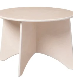 Van Dijk Toys Ronde tafel voor peuters berken - White wash