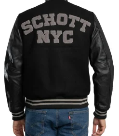 Varsity Leren Jas