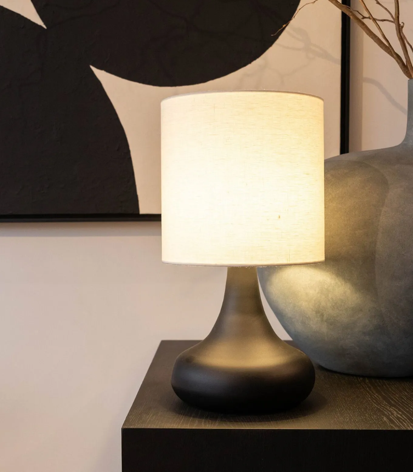 Velas - Tafellamp - Zwart