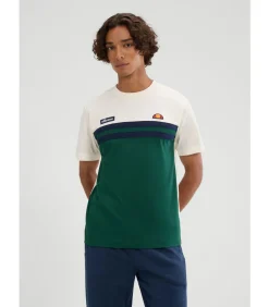 Venire tee - off white dark green