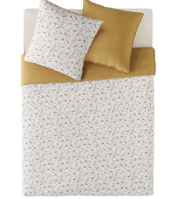 Virginia - Bedlinnenset Dekbedovertrek + vierkante katoenen kussenslopen