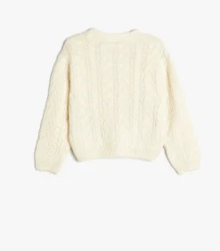 V-kraag Met knoppen Vest