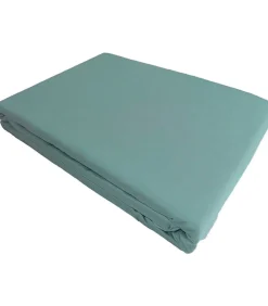 vlak laken katoensatijn