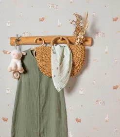Vliesbehang Little Farm Groen