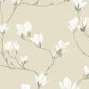 Vliesbehang Magnolia Grove Natural |