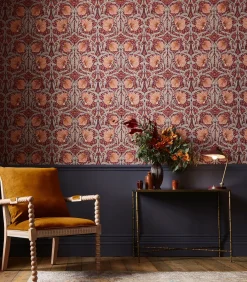 Vliesbehang Pimpernel Plum