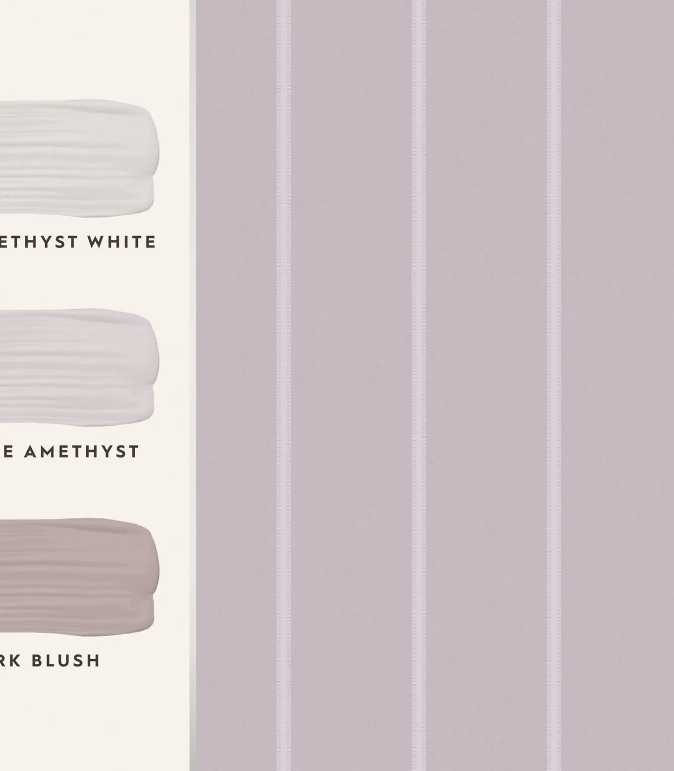 Vliesbehang Saltram Stripe Pale Amethyst
