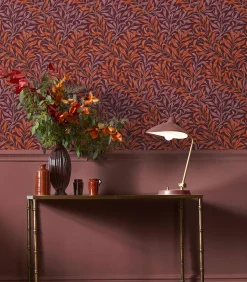 Vliesbehang Willow Bough Plum