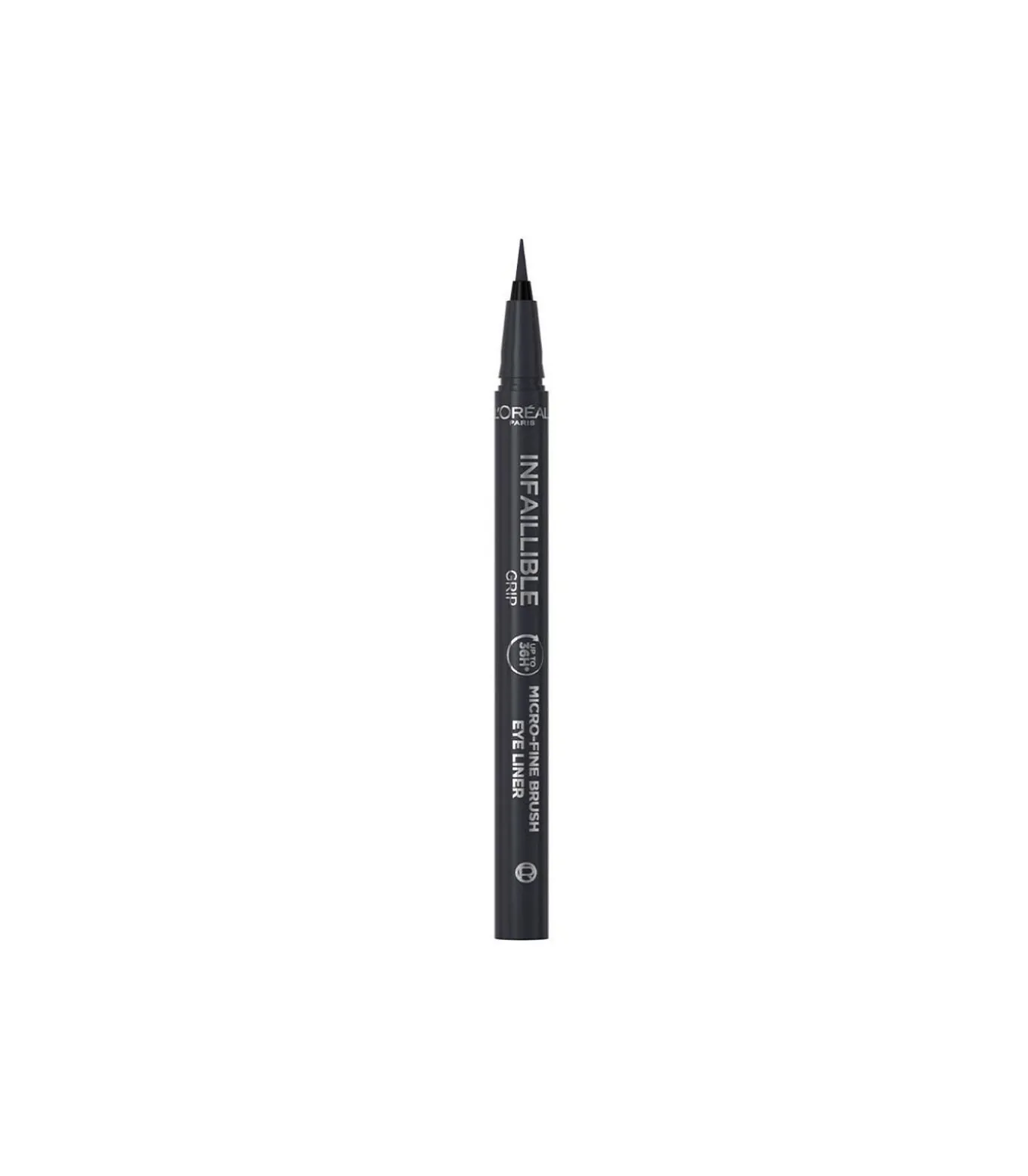 Vloeibare Eyeliner Infallible Grip Micro Fine Brush - 01 Obsedienn