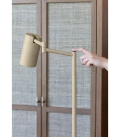 Vloerlamp Bilbao - Beige - 53x28x154cm
