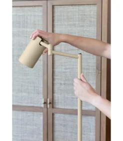 Vloerlamp Bilbao - Beige - 53x28x154cm