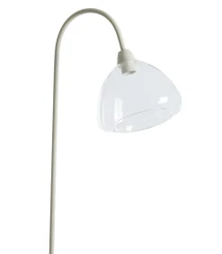 Vloerlamp Bisho - Crème - 47x28x160cm