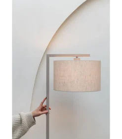 Vloerlamp Boston - Bruin - 30x32x160cm