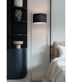 Vloerlamp Boston - Bruin - 30x32x160cm