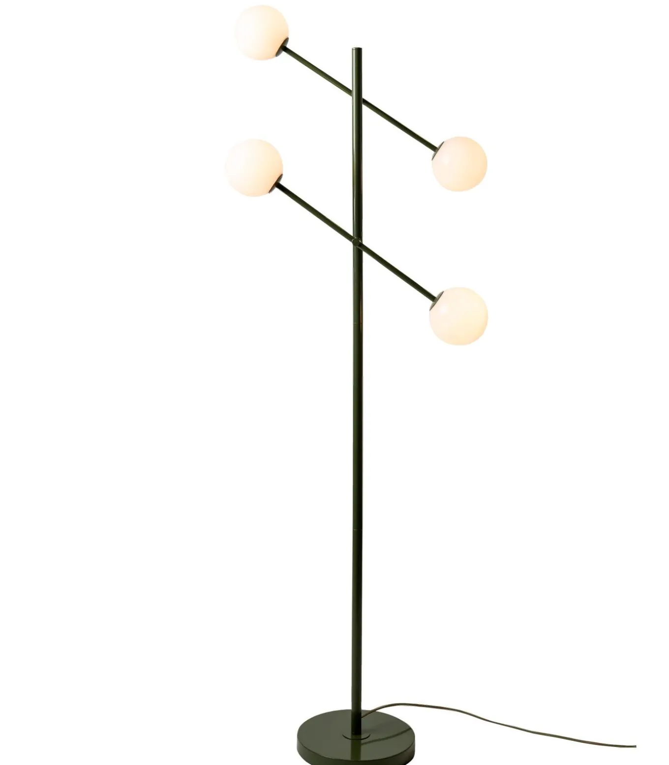 Vloerlamp Copenhagen - Groen - 48x26x170cm