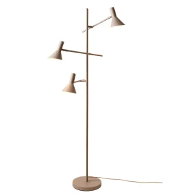Vloerlamp Izmir - Bruin - 59x42x171cm