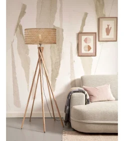 Vloerlamp Java - Bamboe - Ø50x146cm