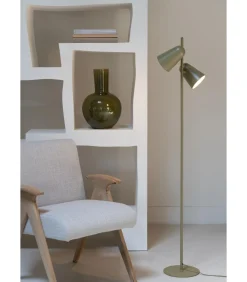 Vloerlamp Salamanca - Groen - 28x28x145cm