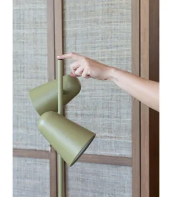 Vloerlamp Salamanca - Groen - 28x28x145cm