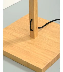 Vloerlamp Tanami - Bamboe/Rotan - Ø25cm