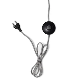 Vloerlamp Zanzibar - Bamboe/ Rotan Wit - 63x40x150cm