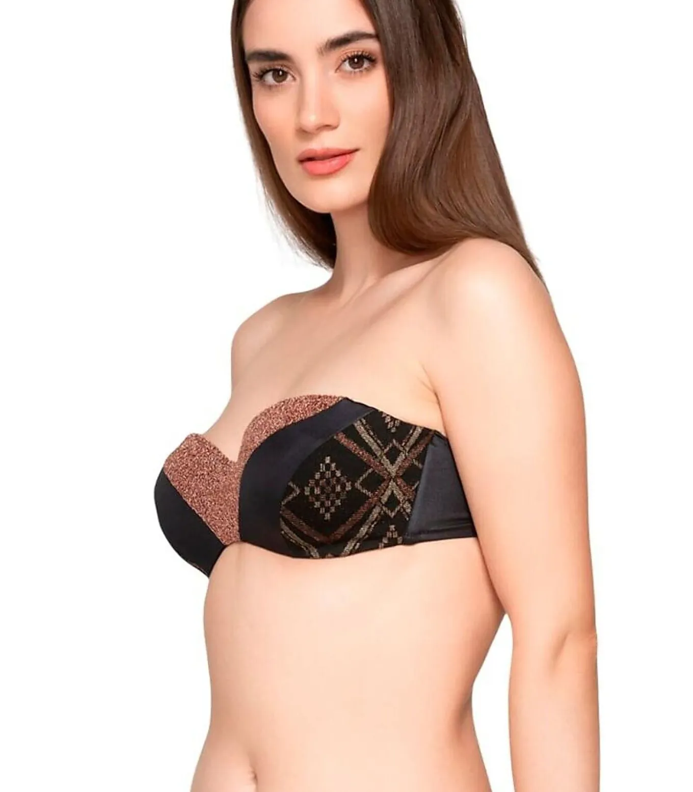 Voorgevormd bandeau zwembroekje MANHATTAN