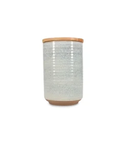 Voorraadpot 12,5xH20cm beige Cameo