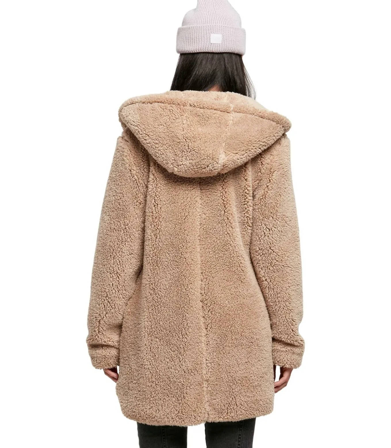 Vrouwelijke hoodie fleece Sherpa