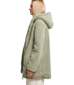 Vrouwelijke hoodie fleece Sherpa