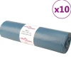 Vuilniszakken 100 st 240 l blauw