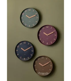 Wandklok Amena - Zwart - 40x40x40cm