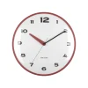 Wandklok Brisk Dome - Rode oker - Ø40cm