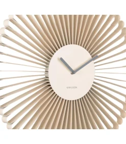 Wandklok Cascara - Wit - 50x50x50cm