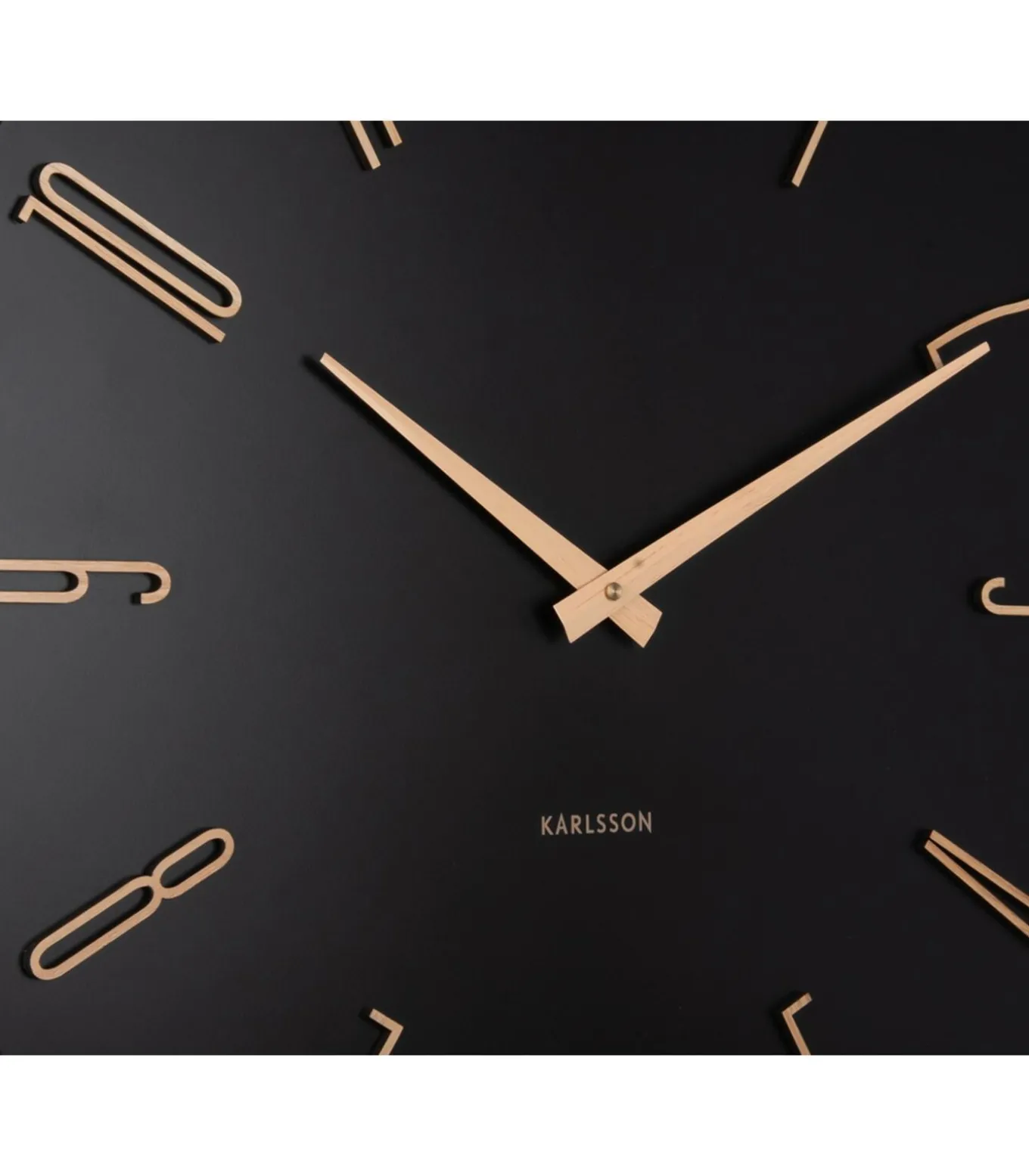 Wandklok Esmerado Large - Zwart - 60x60x60cm