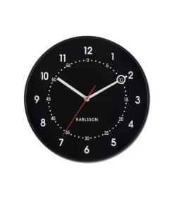 Wandklok Fresco - Zwart - 31.5x31.5x31.5cm