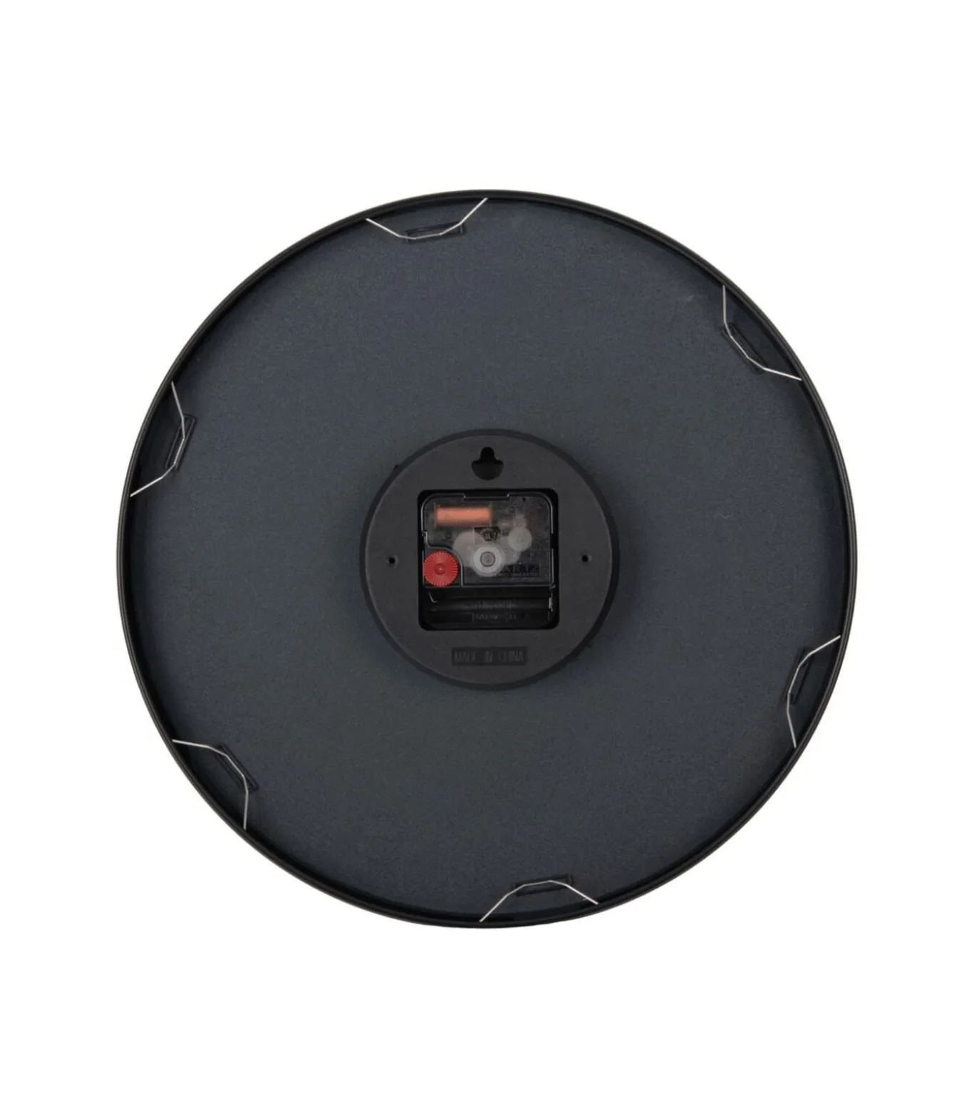 Wandklok Fuerte Dome - Bruin - 30.5x30.5x30.5cm