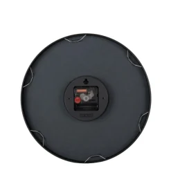Wandklok Fuerte Dome - Zwart - 30.5x30.5x30.5cm