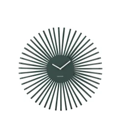 Wandklok Polo - Groen - 48x48x48cm