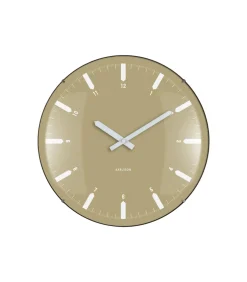 Wandklok Realista Dome - Groen - 35x35x35cm