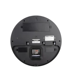 Wandklok Round Flip - Mat zwart - 11x32.6x32.6cm