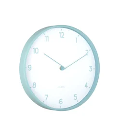 Wandklok Sencillez - Mistig blauw - Ø30cm