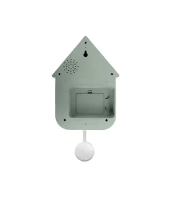 Wandklok Solo Color Cuckoo - Jadegrijs - 6x21,5x41cm